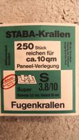 Staba Krallen Paneele Fugenkrallen S 3,8/10 ca. 250St. Niedersachsen - Northeim Vorschau