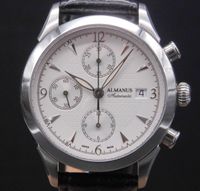 Almanus Swiss made Chronograph Automatik mit dem Valjoux 7750 Niedersachsen - Leer (Ostfriesland) Vorschau