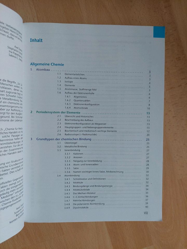 Chemie für Mediziner, Zeeck, keine Markierungen in Hillesheim (Eifel)