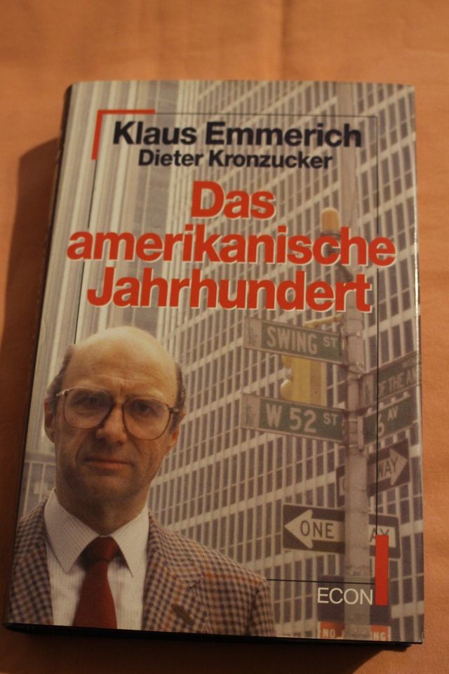 Das amerikanische Jahrhundert  Klaus Emmerich Kronzucker, Diete in Rosenheim