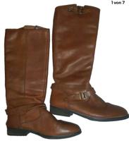 Görtz Leder Stiefel Echtleder Western Schlupf Stiefel braun 41 Rheinland-Pfalz - Beltheim Vorschau