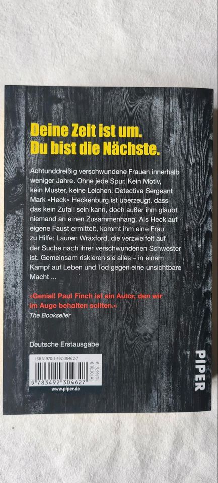 Paul Finch - Mädchenjäger: Fesselnder Thriller im guten Zustand in Datteln