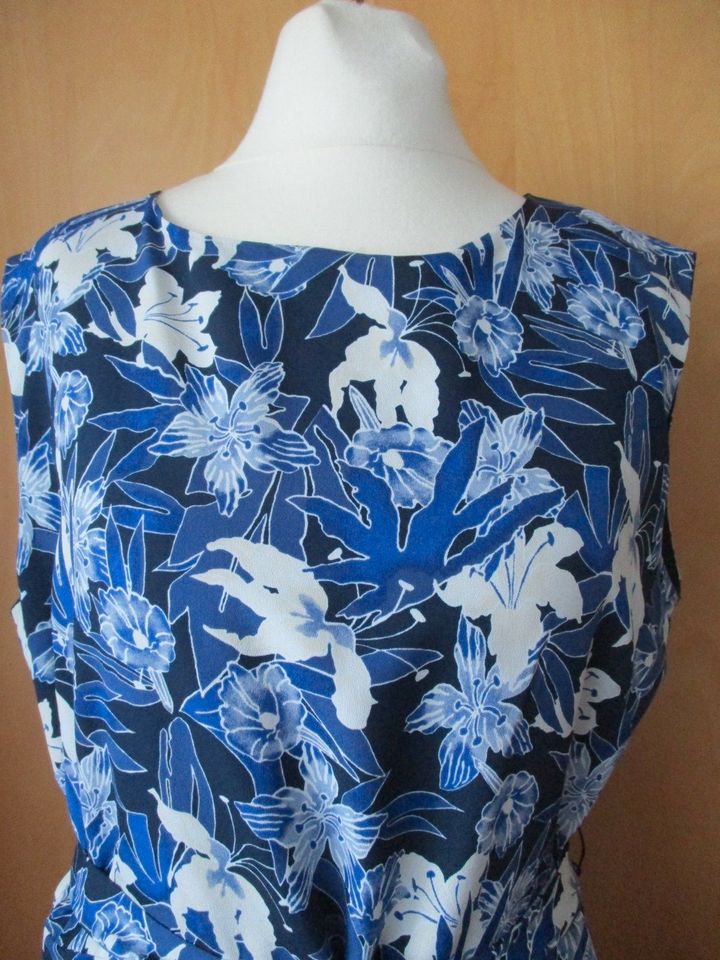 LAUREN Ralph Lauren Damen-Kleid Gr. 36 auch 38 weiß-blau in Landshut