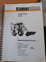 Bedienungsanleitung Kramer Allrad, Baggerlader 416 S Bayern - Moosthenning Vorschau