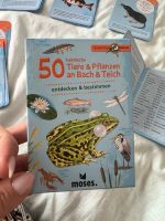 Spielkarten 50 Tiere Pflanzen an Bach Teich Natur Kinder Spiel Baden-Württemberg - Rheinmünster Vorschau