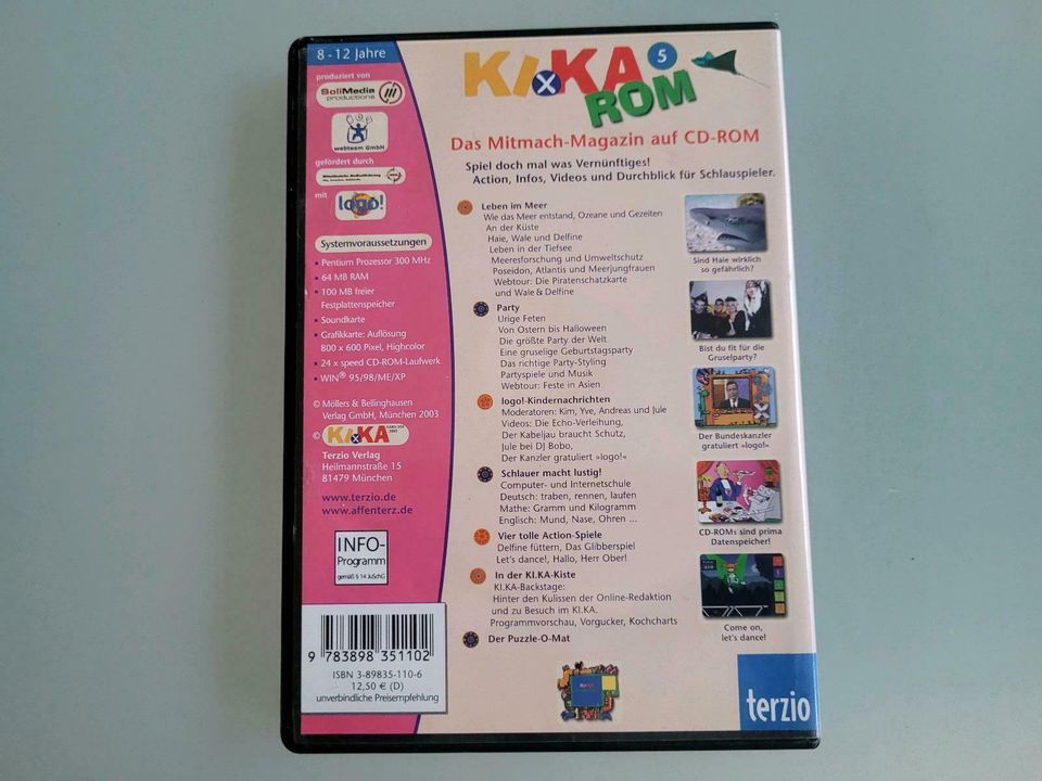 Kika Rom PC CD Rom Kinderkanal in Nordenholz