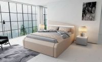 Bett Komplettbett Designerbett Nelassa Kunstleder mit LED Berlin - Treptow Vorschau