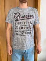 Shirt in grau mit Aufdruck Bayern - Bad Wörishofen Vorschau