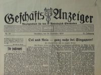 Geschäfts Anzeiger - Anzeigenblatt Amtsbezirk Edenkoben - 1938 Rheinland-Pfalz - Bad Dürkheim Vorschau