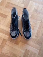 Damensneaker schwarz/Silber Gr. 39 Bayern - Augsburg Vorschau