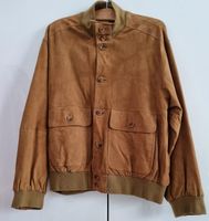 Van Johnson Herren Wildleder Leder Jacke Blouson Cognac Größe 28 München - Trudering-Riem Vorschau