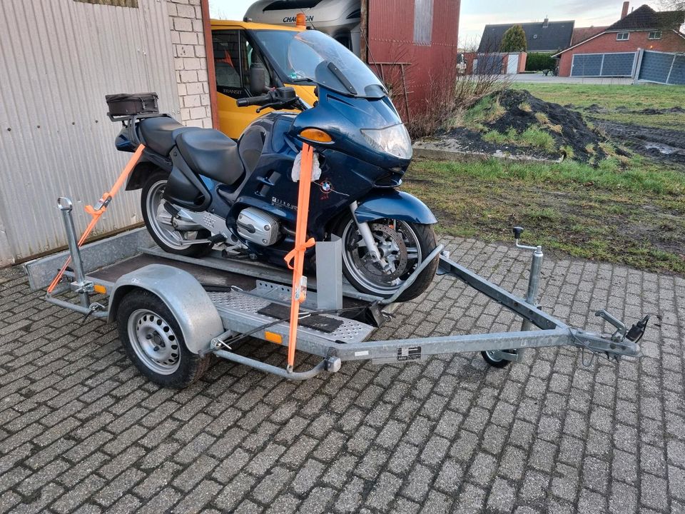 Mieten Verleih Saris Motorradtrailer Anhänger750kg  transport in Hesel