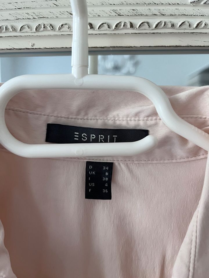 Esprit Bluse rosa Pfirsich 34 in Magdeburg