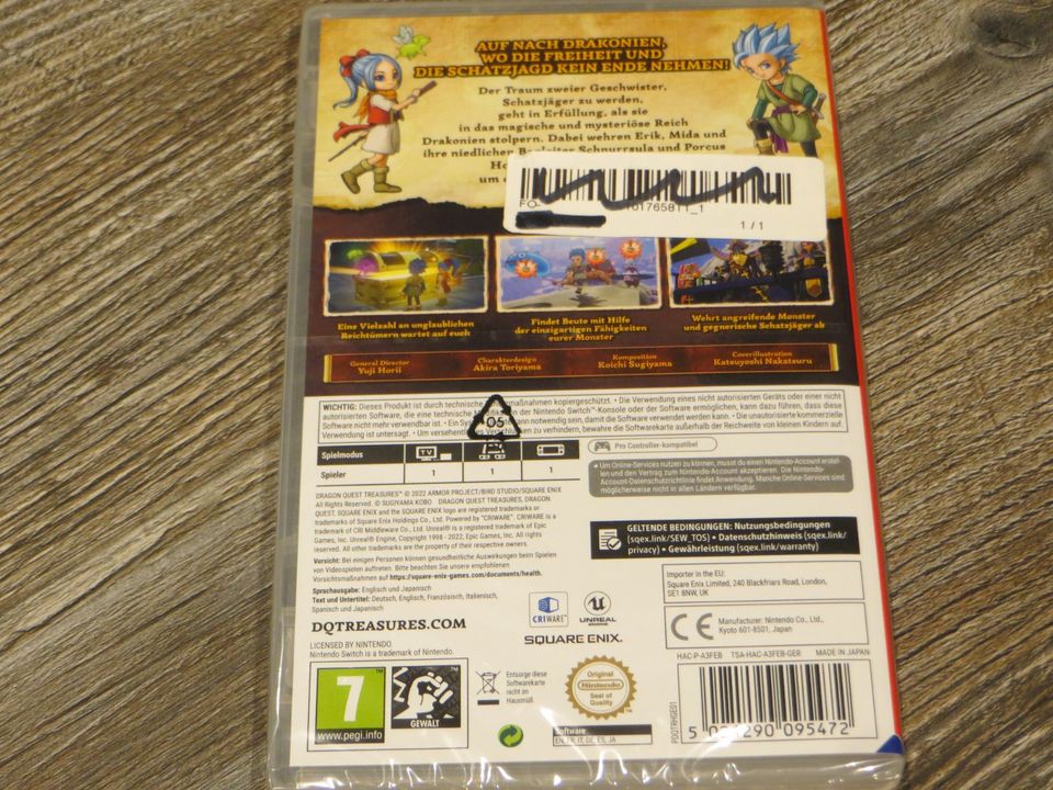 Dragon Quest Treasures Nintendo Switch Neu OVP in Ratingen