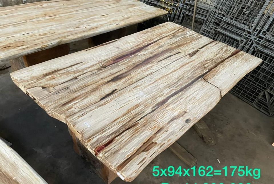 Fossil Tisch Versteinertes Holz Couchtisch Esstisch Steintisch in Pfullendorf
