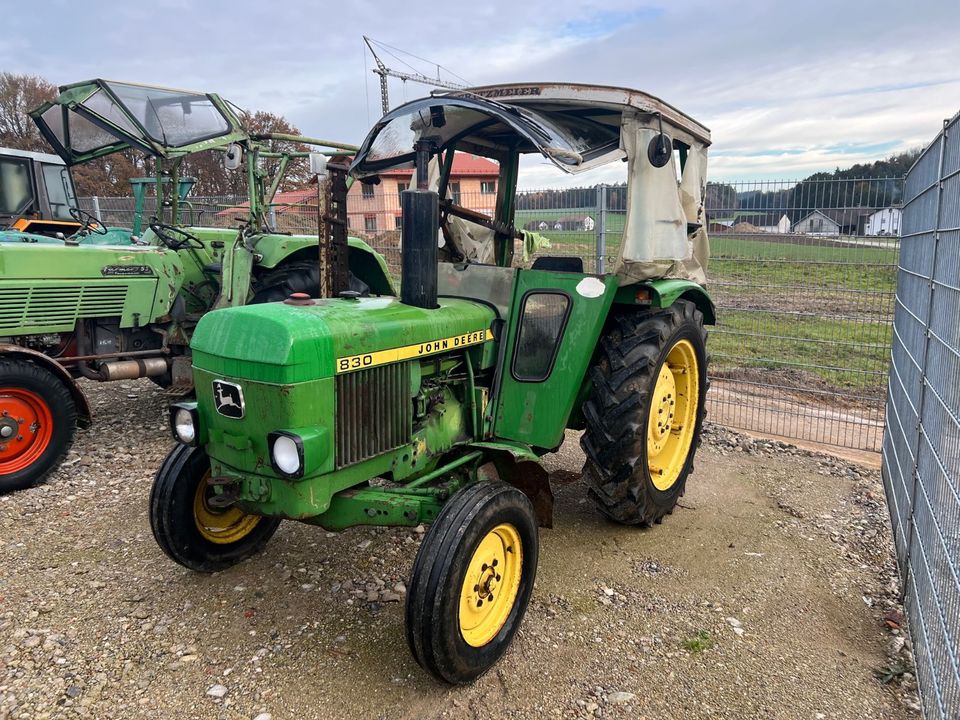 John Deere 830 Oldtimer in Erlbach