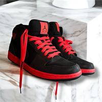 Jordan 1 Retro Mid Schwarz Infrarot Nordrhein-Westfalen - Wesseling Vorschau
