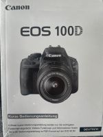 Canon Eos 100D Bedienungsanleitung Deutsch neu Bochum - Bochum-Mitte Vorschau