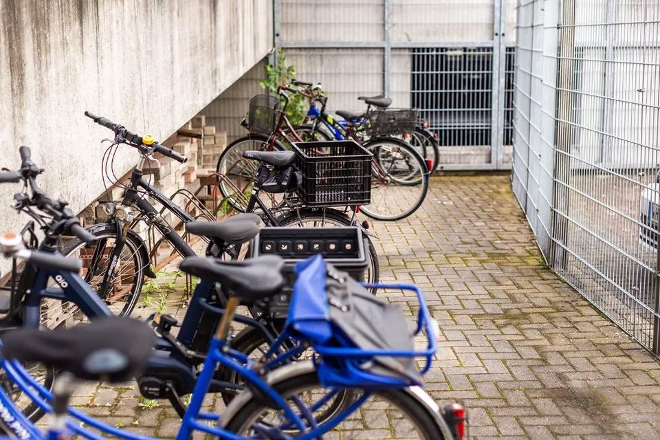 Fahrradstellplätze im Zentrum Wilhelmshavens in Wilhelmshaven