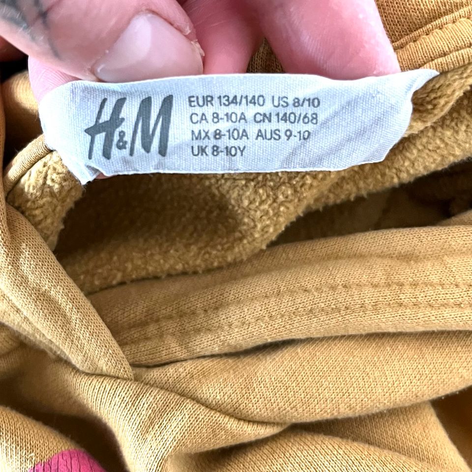 H&M Hoody Sweatshirt Kapuze Größe 134/140 in Fehmarn