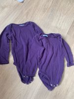 2 lila Bodys Hema Zwillinge 74/80 Nordrhein-Westfalen - Hürth Vorschau