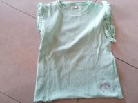 S. Oliver weiches geripptes T-Shirt mint gr 128/134 Nordrhein-Westfalen - Bestwig Vorschau