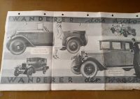 Wanderer Werbeblatt Werbung Oldtimer Auto Sachsen-Anhalt - Zeitz Vorschau