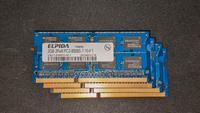 Elpida 4x2GB DDR3 1066MHz PC3-8500S-7-10-F1 Notebook Speicher RAM Thüringen - Stadtroda Vorschau