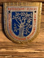 SH AC Plakette Rätselfahrt 21.10.1961 Kiel - Schilksee Vorschau