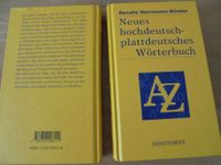 Neues hochdeutsch-plattdeutsches Wörterbuch Herrmann-Winter NEU Mecklenburg-Vorpommern - Neuburg (Nordwestmecklenburg) Vorschau