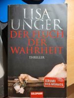 Der Fluch der Wahrheit - Thriller von Lisa Unger Niedersachsen - Delmenhorst Vorschau