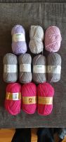 10 x 50 gr. = 500 gr. Strickgarn grau / lila / rosa / pink Bayern - Lauf a.d. Pegnitz Vorschau