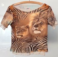 Damen T-Shirt Afrika Löwen Print ca. 36/38 transparent hauchdünn München - Thalk.Obersendl.-Forsten-Fürstenr.-Solln Vorschau