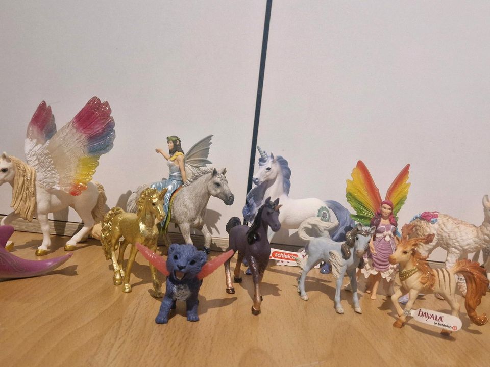 schönes Bayala Einhorn Feen Schleich Set in Kellinghusen