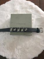 Neu Liebeskind Berlin Lederarmband mit schwarzen Svarowskisteinen Niedersachsen - Bad Bentheim Vorschau