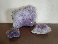 3 Amethysten Quarz Mineral Stein Schmuckstein lila Amethyst Bayern - Kleinostheim Vorschau