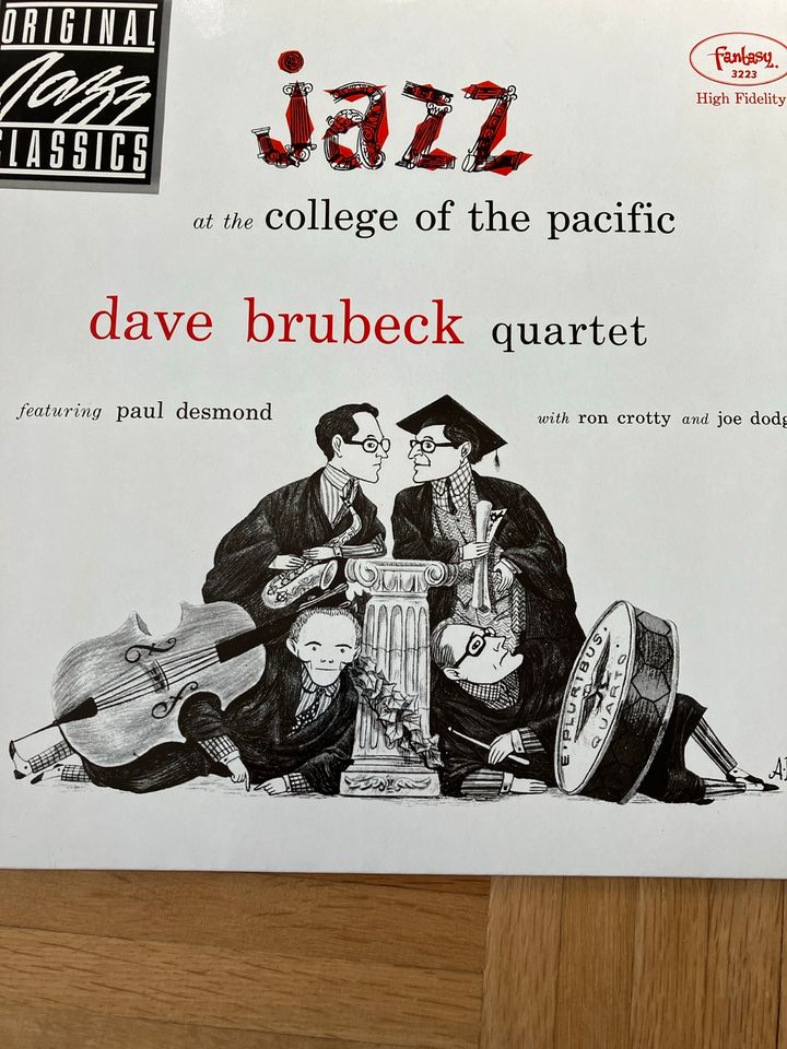 Dave Brubeck Quartet - Jazz at the College of the pacific Vinyl in München