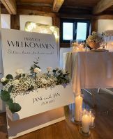 Willkommensschild Flowerbox zu vermieten - Deko mieten Hochzeit Nordrhein-Westfalen - Salzkotten Vorschau