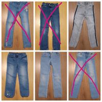 verschiedene Jeanshosen Gr 128 JEANS Wandsbek - Hamburg Farmsen-Berne Vorschau