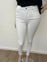 Pieces PC Delly Jeans Skinny fit weiß Gr.S Hessen - Neuhof Vorschau