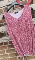 Verspieltes Damen Shirt Gr.44☆ Gina Rot Nordrhein-Westfalen - Xanten Vorschau