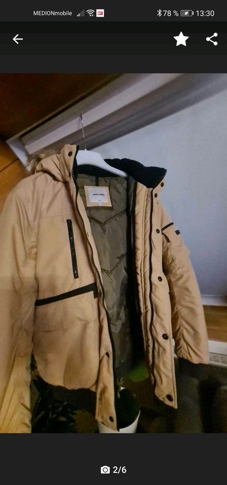 Jack Jones Winterjacke Gr. M für 45 Euro in Neuwied