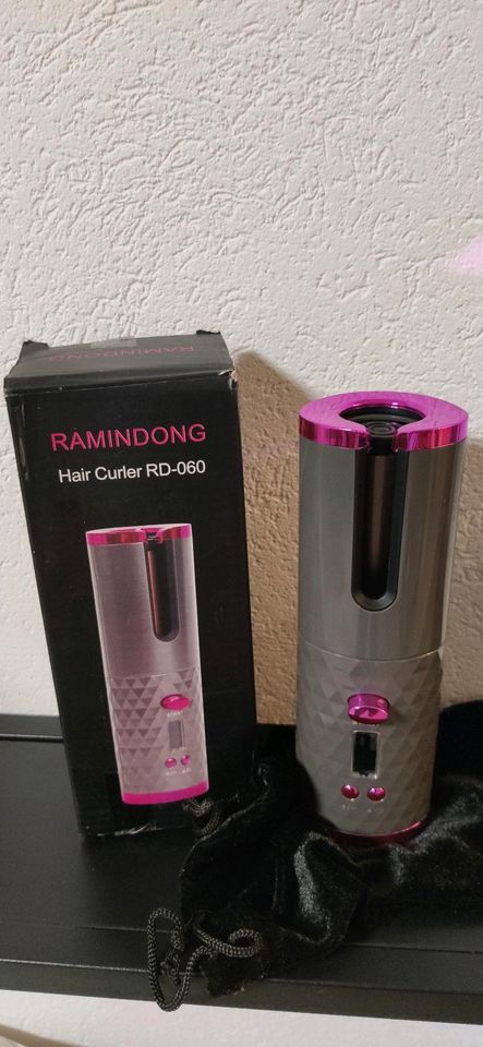 Kabelloser Lockenstab mit USB Hair Curler Ramindong in Hirschhorn (Neckar)