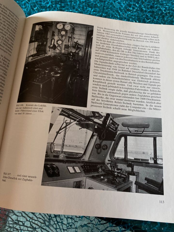 Buch / Bildband 150 Jahre Deutsche Eisenbahn/DB /Offizieller 1985 in Rehau