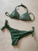 Grüner Bikini von Calzedonia Gr. XS/S Hessen - Groß-Gerau Vorschau