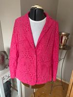C&A Blazer pink Lochmuster Stickerei neu Bayern - Hallbergmoos Vorschau
