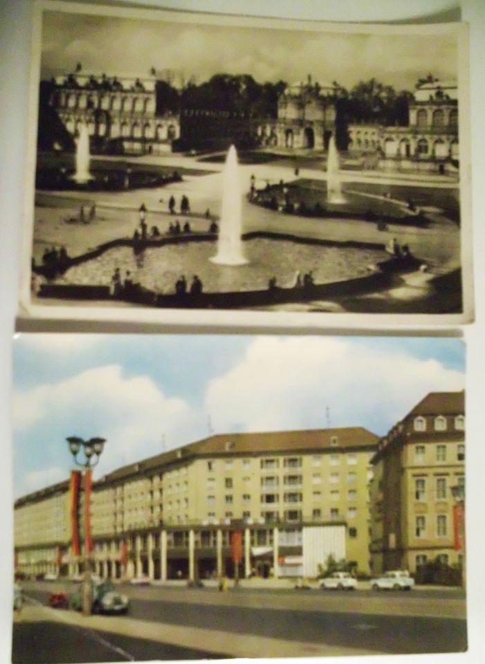 seltene Postkarte Dresden "Szeged" 60er Jahre + 8 weitere Karten in Hövelhof