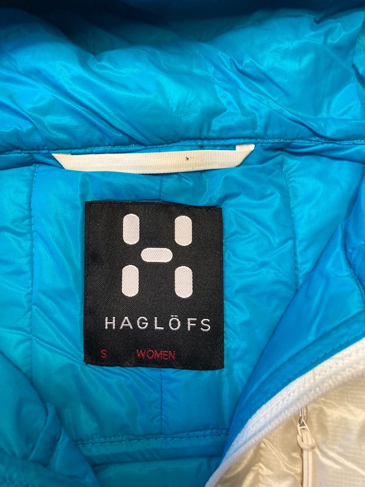 Haglöfs Barrier Pro Primaloft Funktions-/Outdoor Jacke weiß Gr. S in Grafing bei München