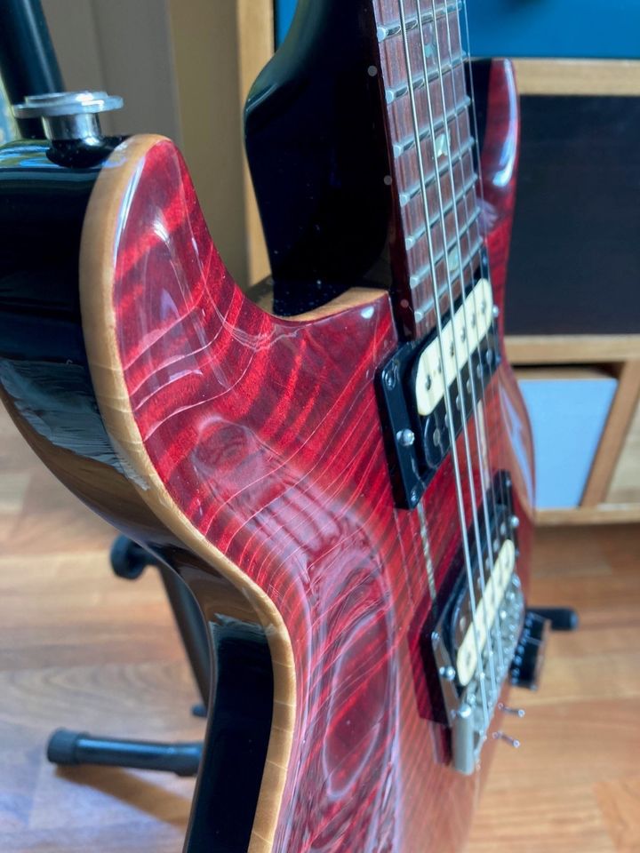 Paul Reed Smith PRS SANTANA I Black Cherry USA 1996 E-Gitarre in Unterföhring