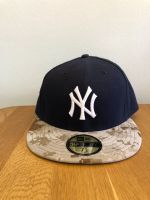 New Era New York Yankees Cap schwarz mit Camo Schirm 7 5/8 60,6cm Nordrhein-Westfalen - Meerbusch Vorschau